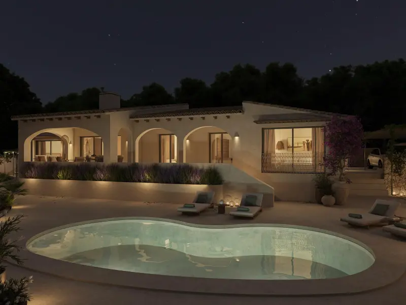 Villa de 3 dormitorios en Benissa, Costa Blanca — foto 4 de 19