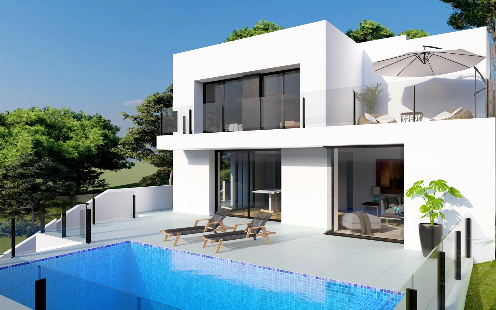 Villa de 2 dormitorios en Benitachell, Costa Blanca — foto 1 de 6