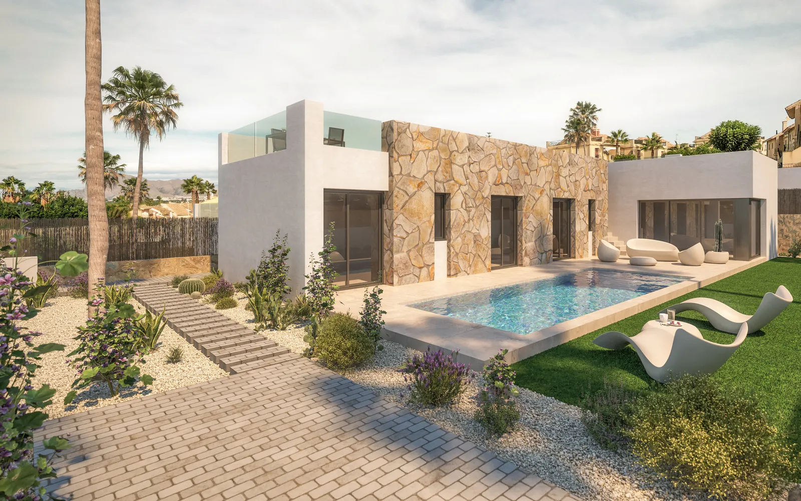 Chalet independiente de 3 dormitorios en Algorfa, Costa Blanca — foto 1 de 1