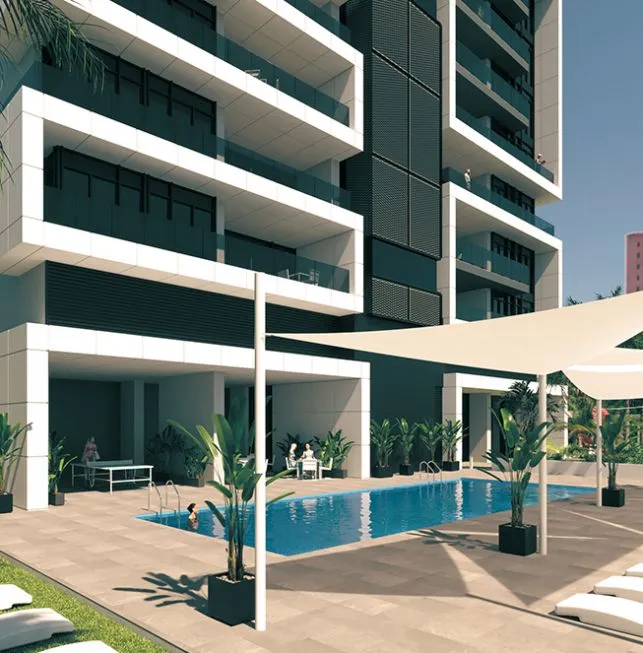 Апартаменты de 2 dormitorios en Benidorm, Costa Blanca — фото 1 из 11