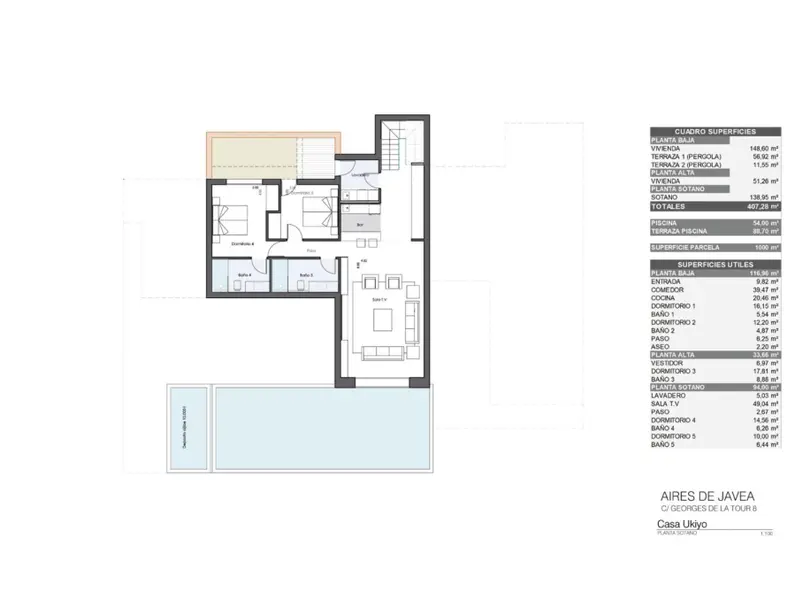 Вилла de 5 dormitorios en Jávea, Costa Blanca — фото 19 из 22