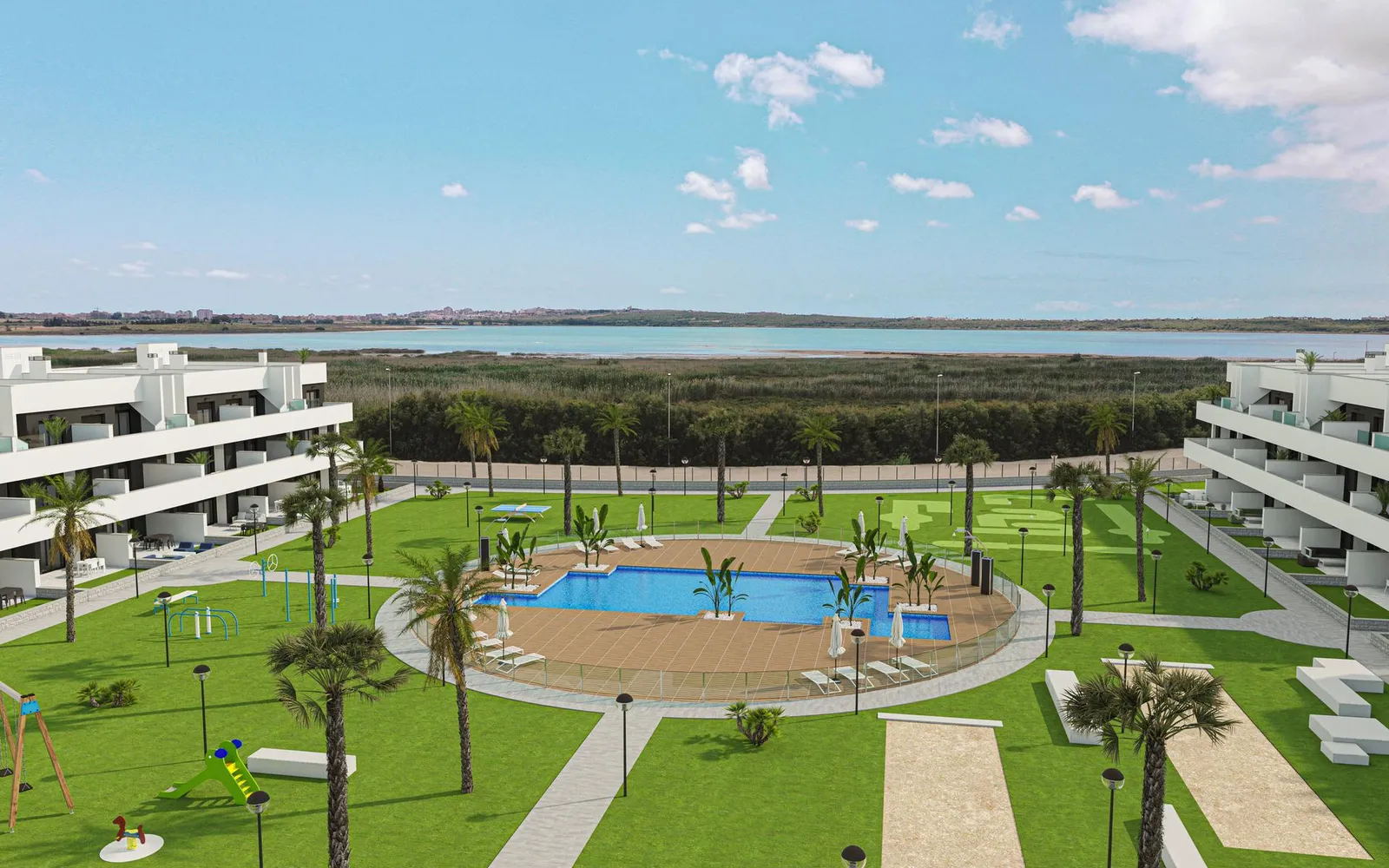 Apartamento de 2 dormitorios en Guardamar del Segura, Costa Blanca — foto 1 de 30