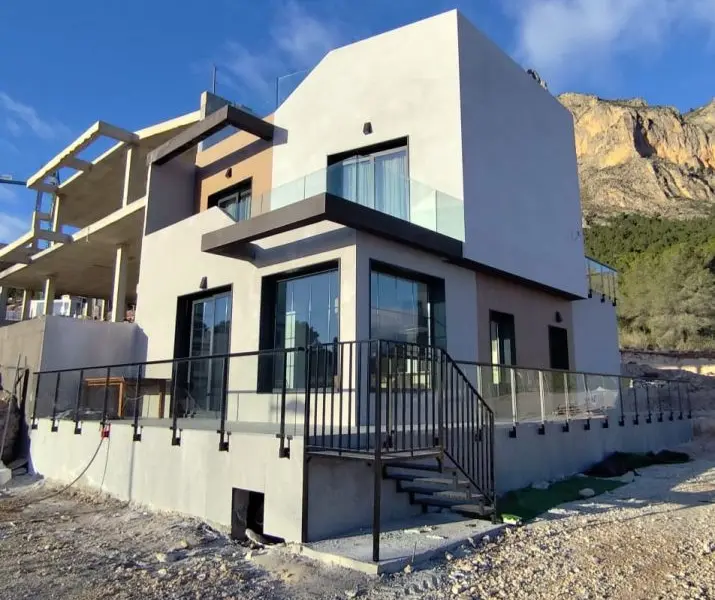 Reihenhaus mit 3 Schlafzimmern in Polop, Costa Blanca — Foto 18 von 26