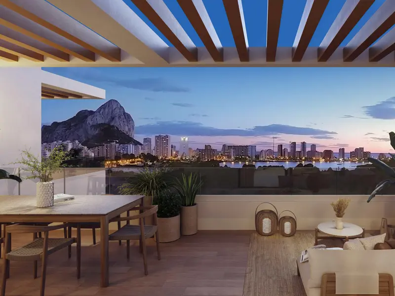 Ático de 3 dormitorios en Calpe, Costa Blanca — foto 2 de 21