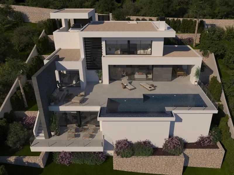 Villa de 3 dormitorios en Benitachell, Costa Blanca — foto 22 de 25