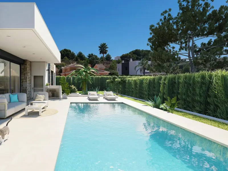 Villa de 3 dormitorios en Calpe, Costa Blanca — foto 16 de 22