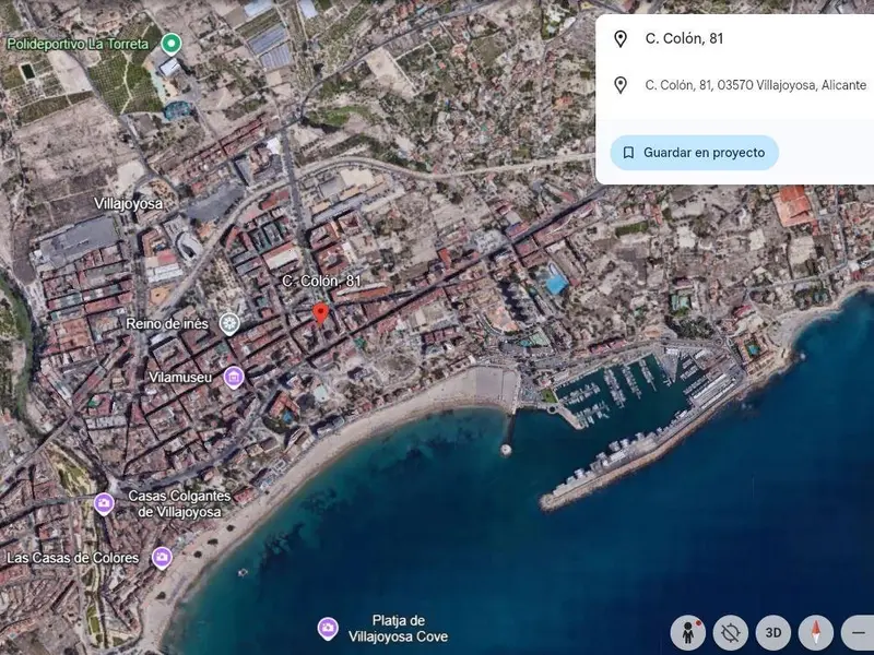 Local comercial en Villajoyosa, Costa Blanca