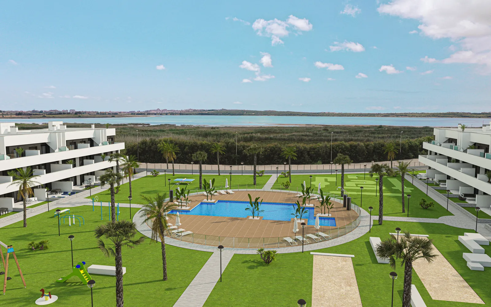 Apartamento de 3 dormitorios en Guardamar del Segura, Costa Blanca — foto 1 de 1