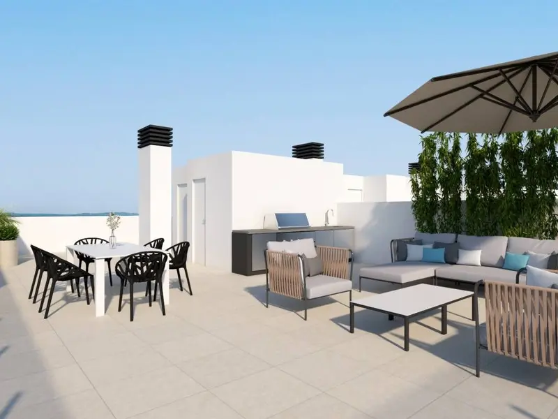 Ático de 3 dormitorios en Santa Pola, Costa Blanca — foto 3 de 12