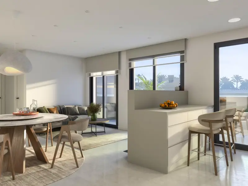 Wohnung mit 2 Schlafzimmern in Santa Pola, Costa Blanca — Foto 6 von 15