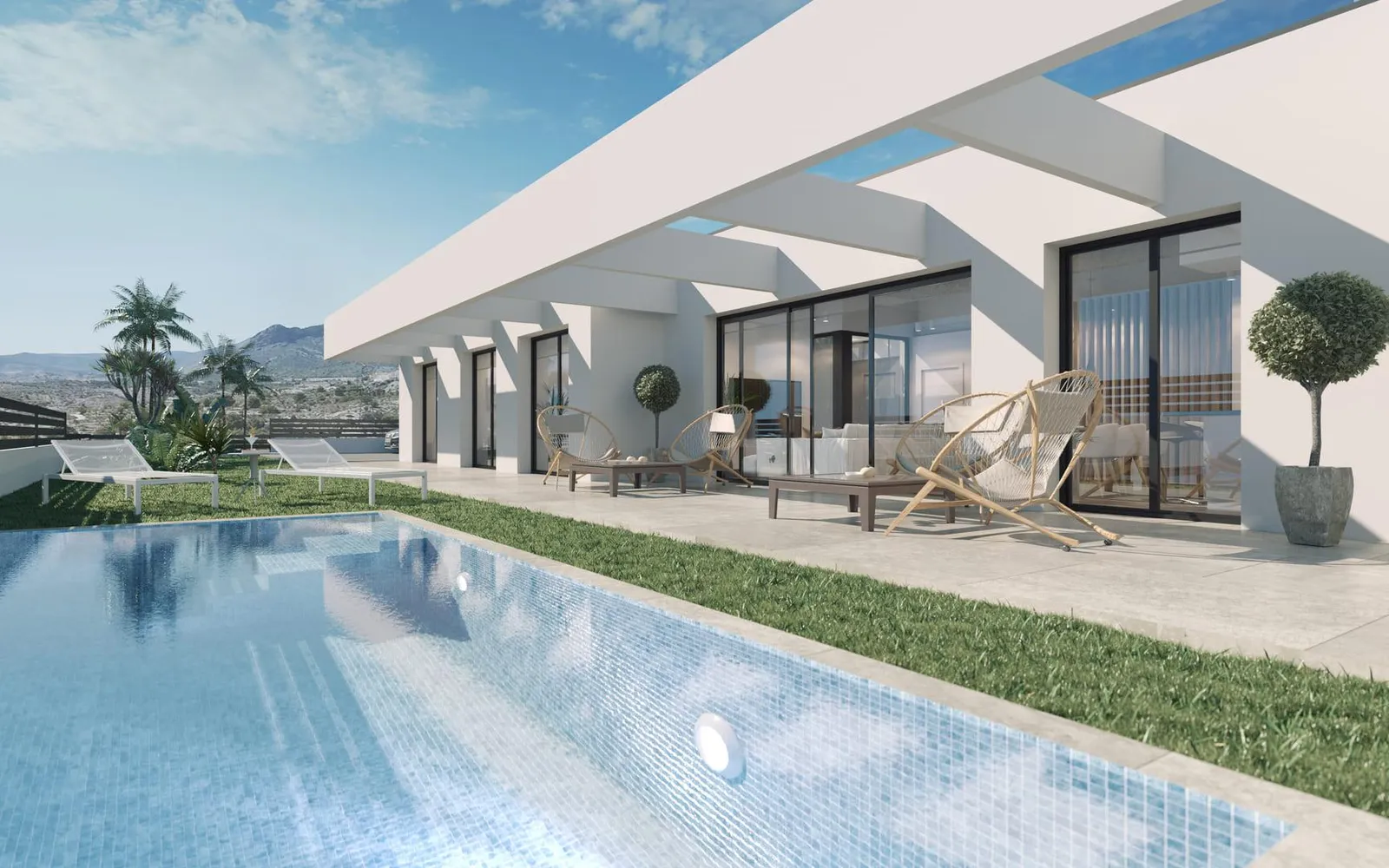Villa de 3 dormitorios en Finestrat, Costa Blanca — foto 1 de 30