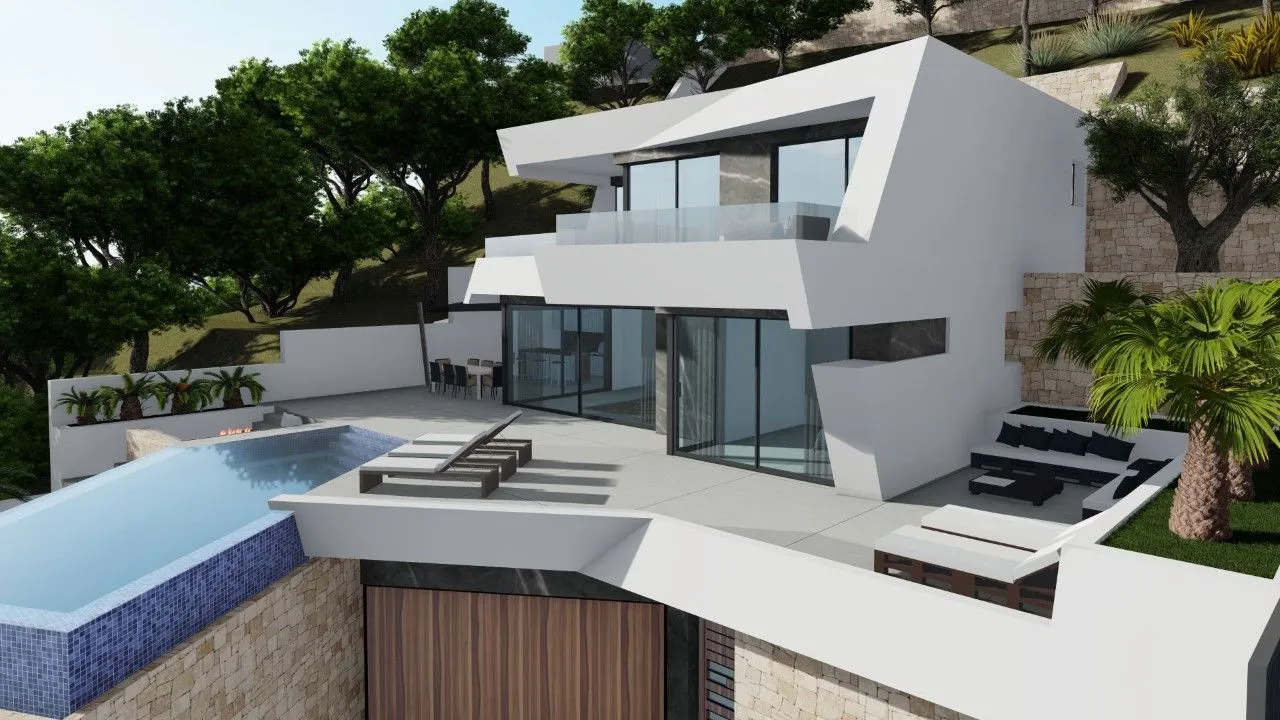 Villa de 4 dormitorios en Calpe, Costa Blanca — foto 1 de 13
