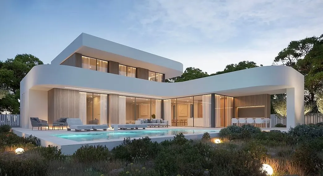 Villa mit 4 Schlafzimmern in Moraira, Costa Blanca — Foto 1 von 10