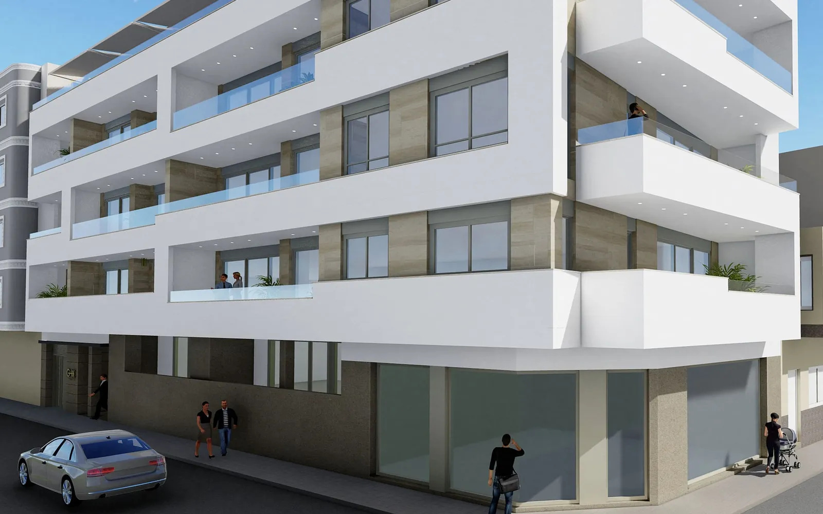 Apartamento de 2 dormitorios en Torrevieja, Costa Blanca — foto 1 de 1