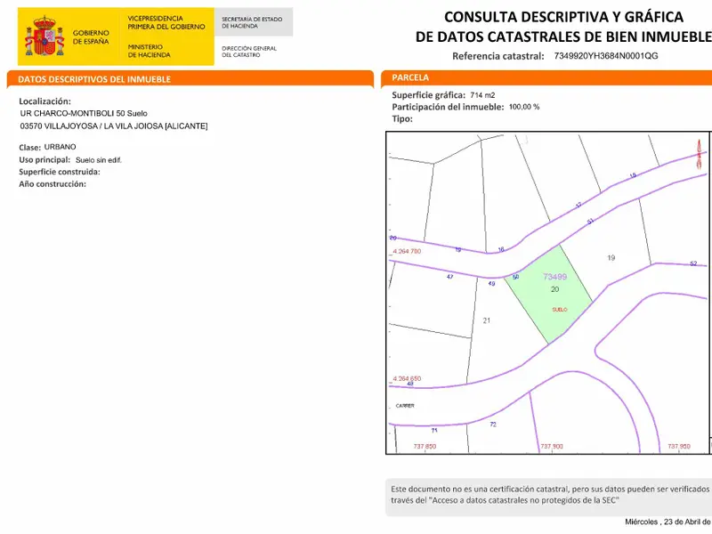 Участок en Villajoyosa, Costa Blanca — фото 24 из 24