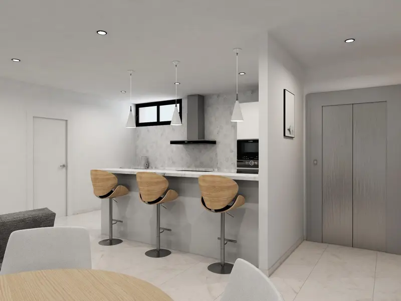 Villa de 3 dormitorios en La Nucía, Costa Blanca — foto 8 de 30