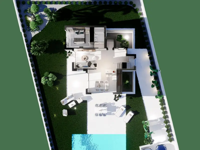 Villa de 3 dormitorios en Finestrat, Costa Blanca — foto 9 de 30