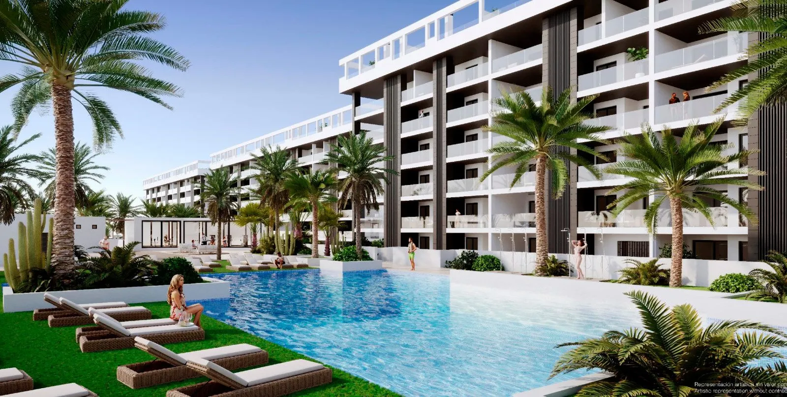 Apartamento de 2 dormitorios en Torrevieja, Costa Blanca — foto 1 de 30