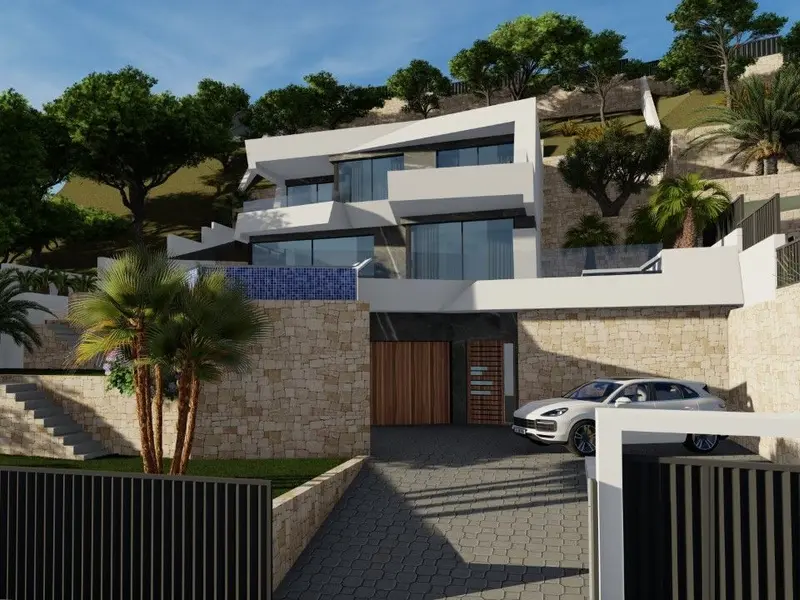 Villa de 4 dormitorios en Calpe, Costa Blanca — foto 9 de 13