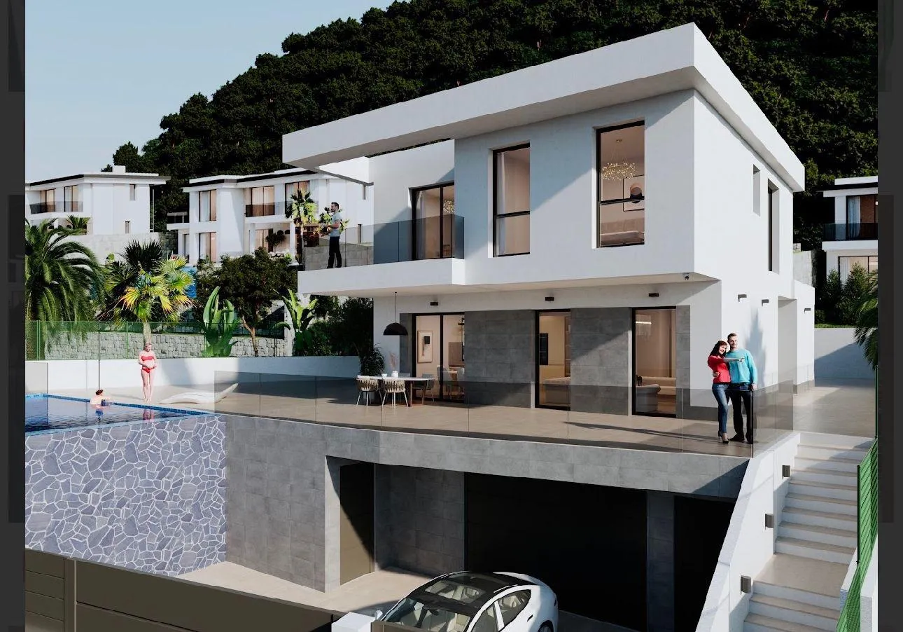 Villa de 4 dormitorios en Finestrat, Costa Blanca — foto 1 de 3