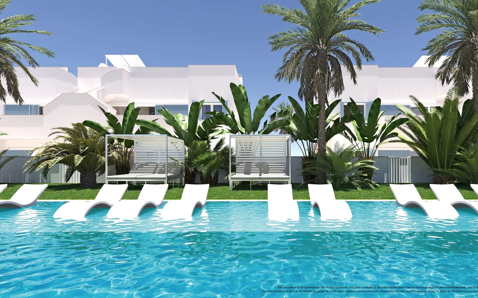 Bungalow Erdgeschoss mit 3 Schlafzimmern in Pilar de la Horadada, Costa Blanca — Foto 1 von 1