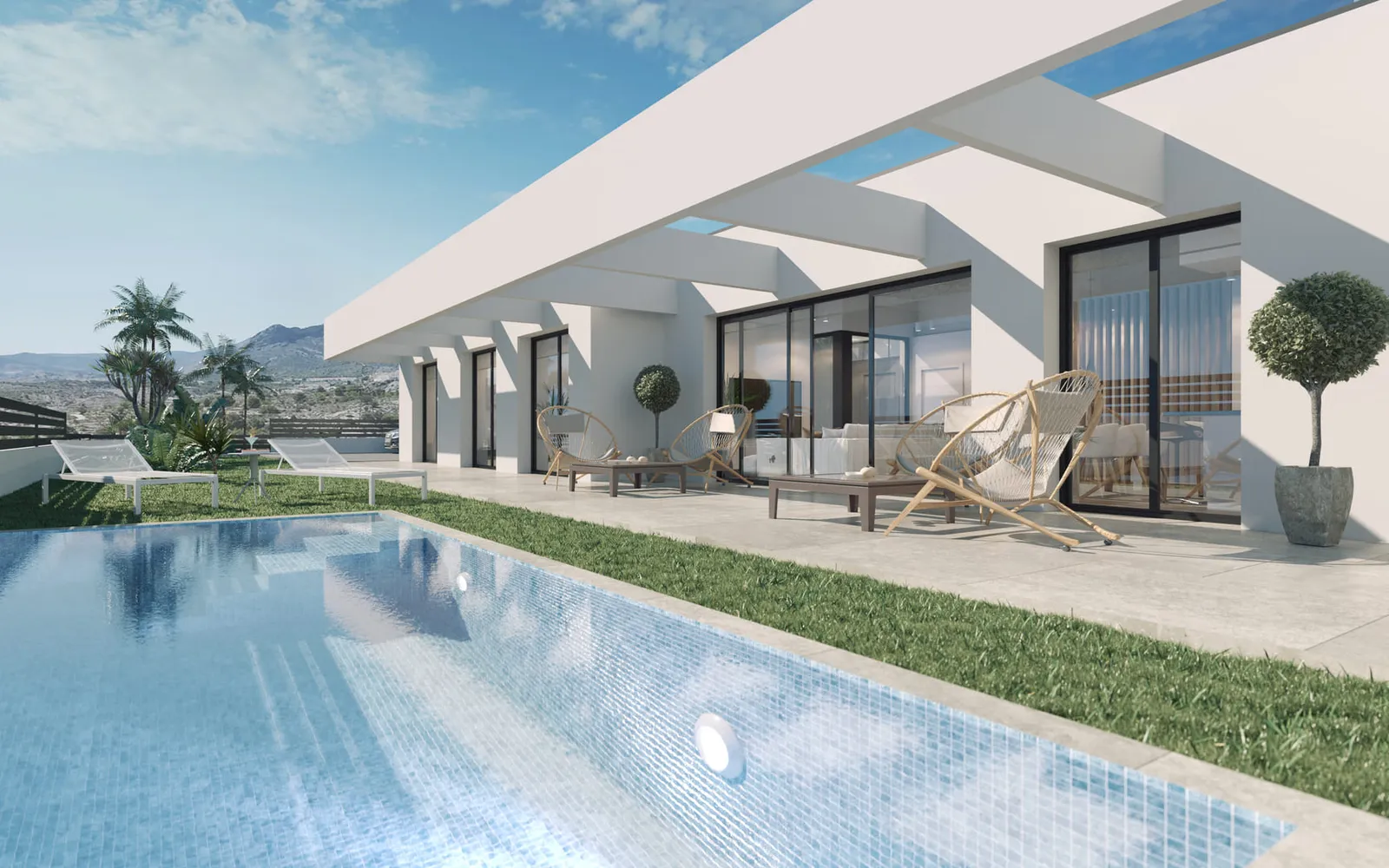 Chalet independiente de 3 dormitorios en Finestrat, Costa Blanca — foto 1 de 1