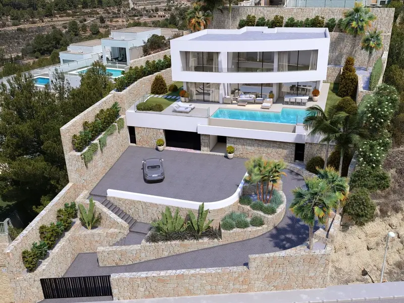 Villa mit 4 Schlafzimmern in Calpe, Costa Blanca — Foto 9 von 13