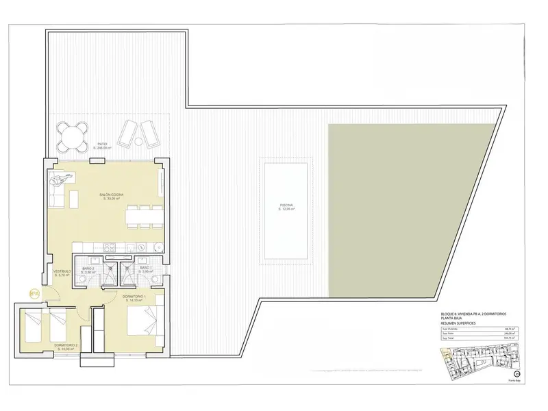 Wohnung mit 2 Schlafzimmern in Finestrat, Costa Blanca — Foto 20 von 20