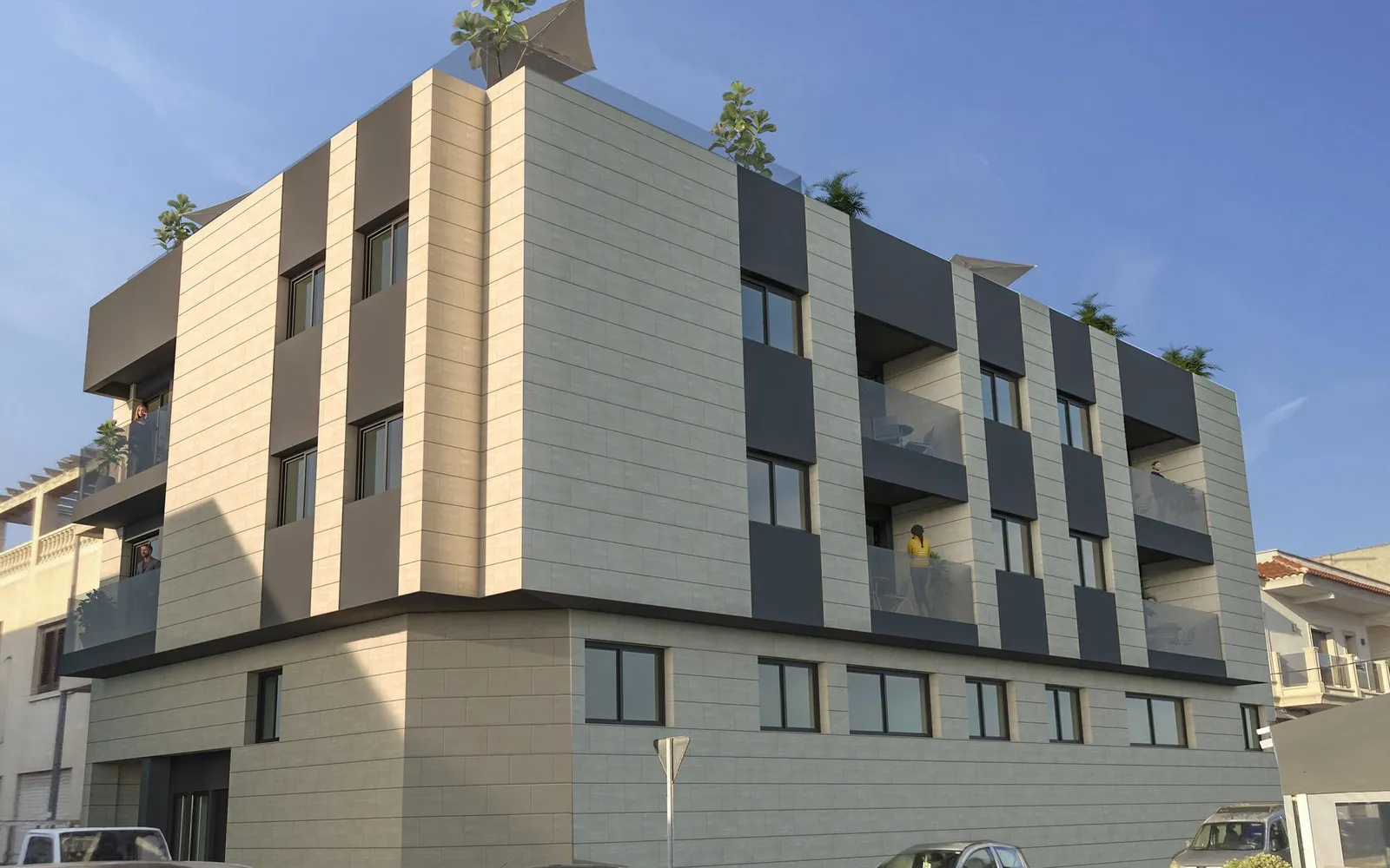 Wohnung mit 2 Schlafzimmern in Desconocido, Costa Blanca — Foto 1 von 13