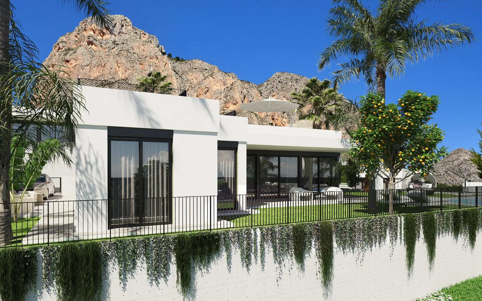 Chalet independiente de 3 dormitorios en Polop, Costa Blanca — foto 1 de 1