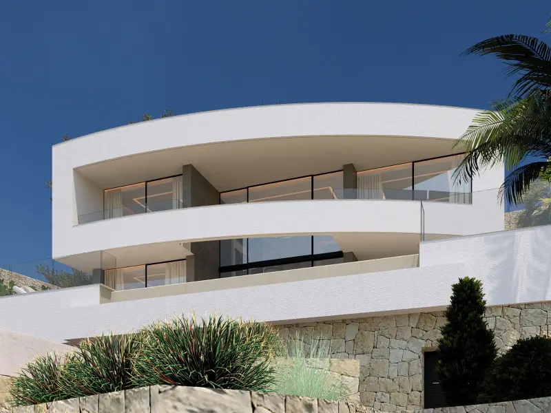 Villa mit 4 Schlafzimmern in Calpe, Costa Blanca — Foto 12 von 13