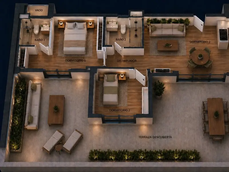 Apartamento de 3 dormitorios en Villajoyosa, Costa Blanca — foto 11 de 28
