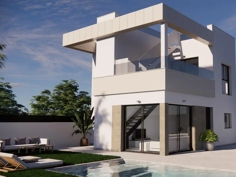 Villa de 3 dormitorios en Orihuela, Costa Blanca — foto 21 de 25
