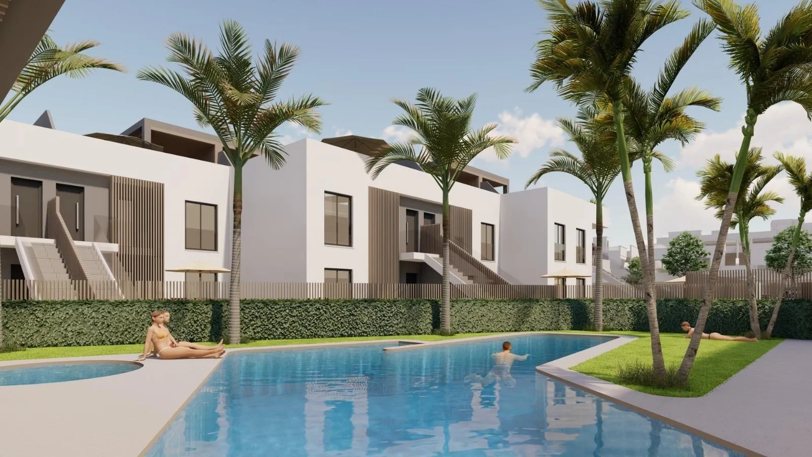 Bungalow rez-de-chaussée avec 3 chambres à Pilar de la Horadada, Costa Blanca — photo 1 sur 1