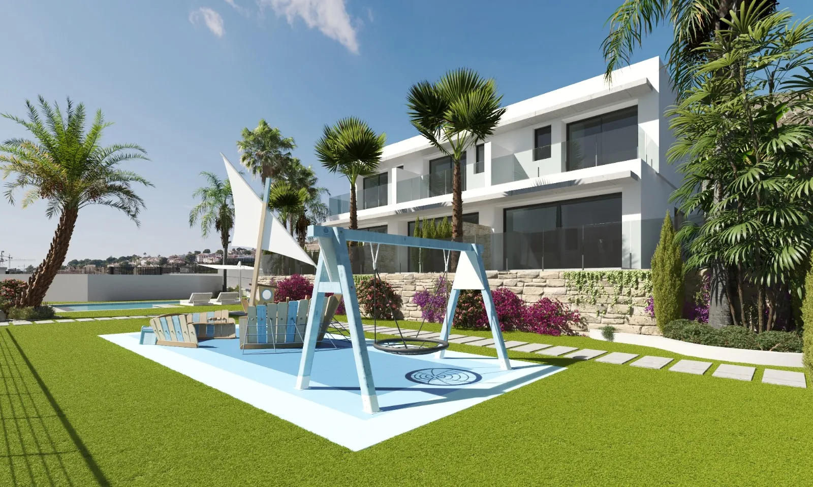 Casa adosada de 3 dormitorios en Finestrat, Costa Blanca — foto 1 de 1