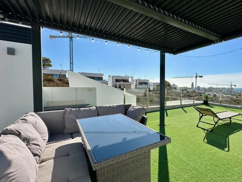 Penthouse mit 2 Schlafzimmern in Finestrat, Costa Blanca — Foto 13 von 22