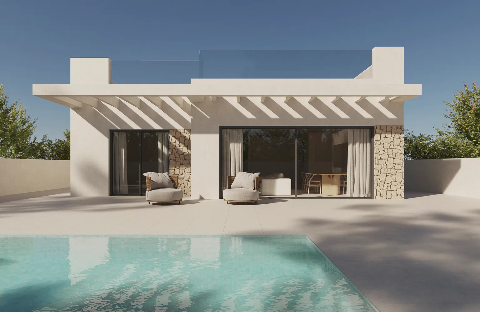 Chalet independiente de 3 dormitorios en Polop, Costa Blanca — foto 1 de 1