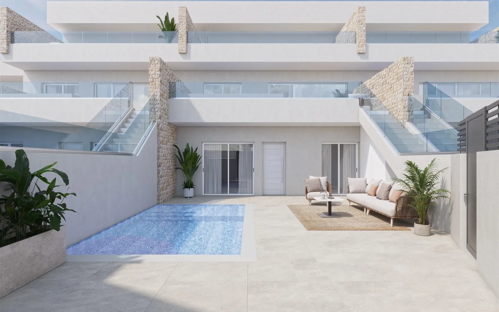 Bungalow met 3 slaapkamers in Pilar de la Horadada, Costa Blanca — foto 1 van 16