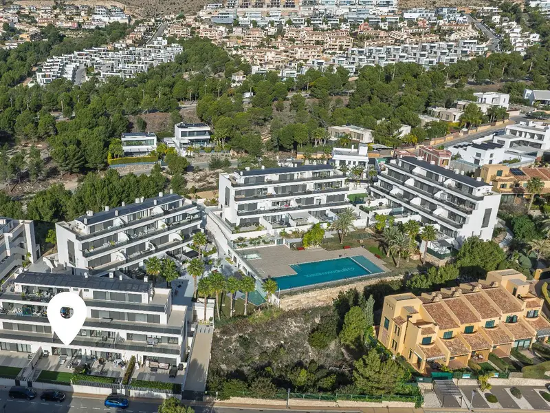 Reihenhaus mit 4 Schlafzimmern in Finestrat, Costa Blanca — Foto 2 von 30
