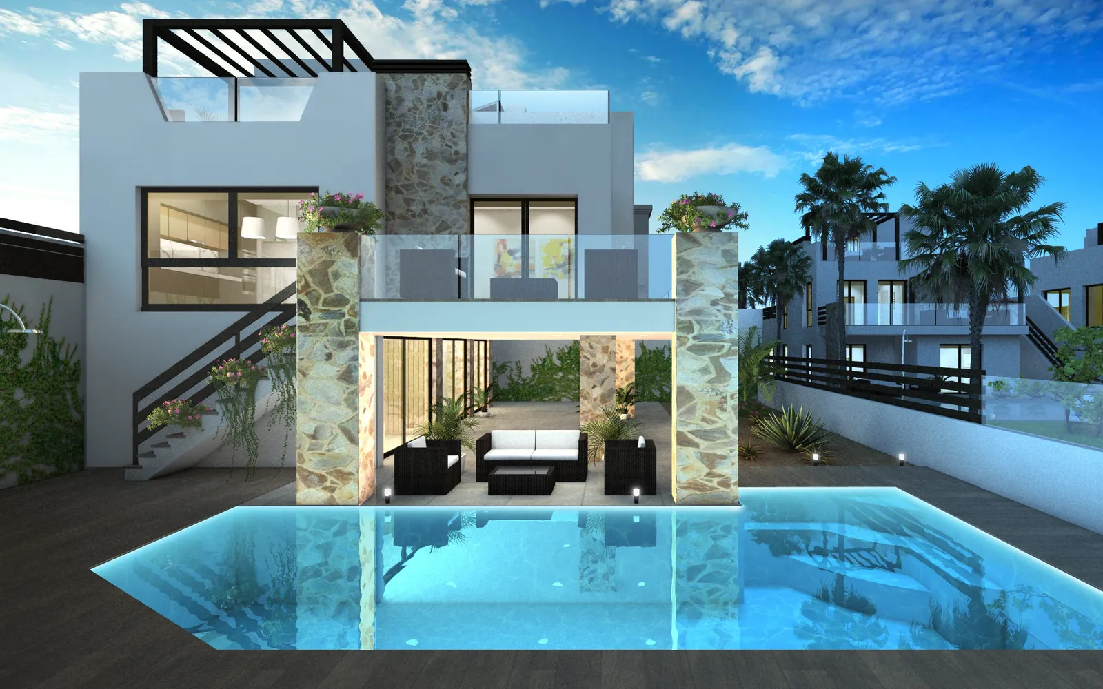Chalet independiente de 3 dormitorios en Rojales, Costa Blanca — foto 1 de 1