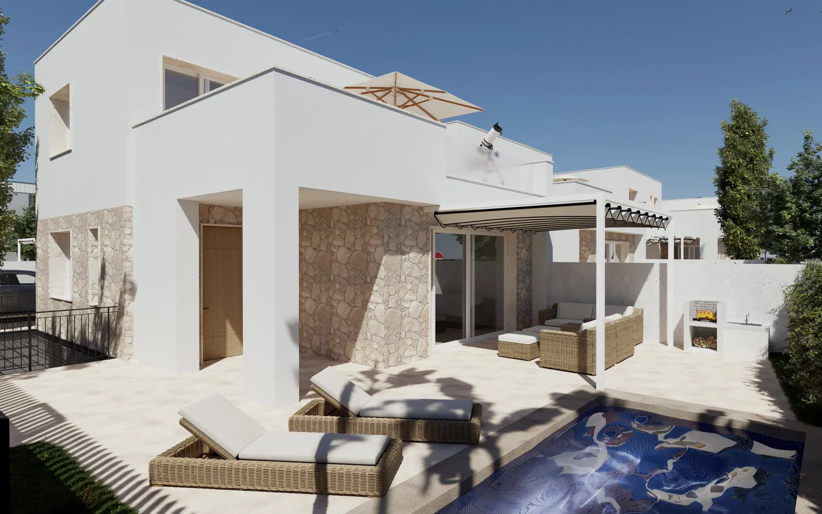 Chalet independiente de 3 dormitorios en Hondón de las Nieves, Costa Blanca — foto 1 de 1