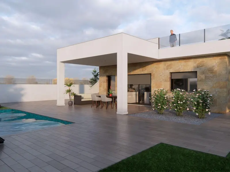 Villa de 3 dormitorios en Jacarilla, Costa Blanca — foto 1 de 13