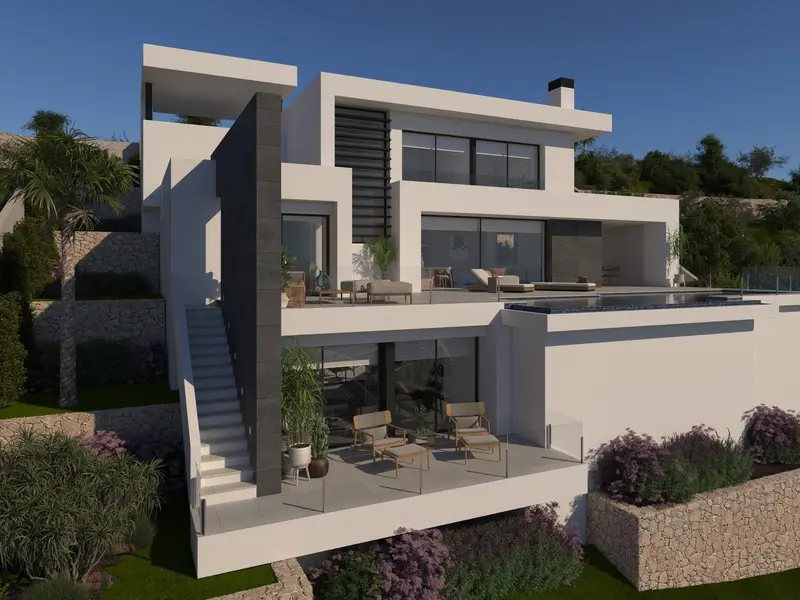 Villa de 3 dormitorios en Benitachell, Costa Blanca — foto 12 de 25