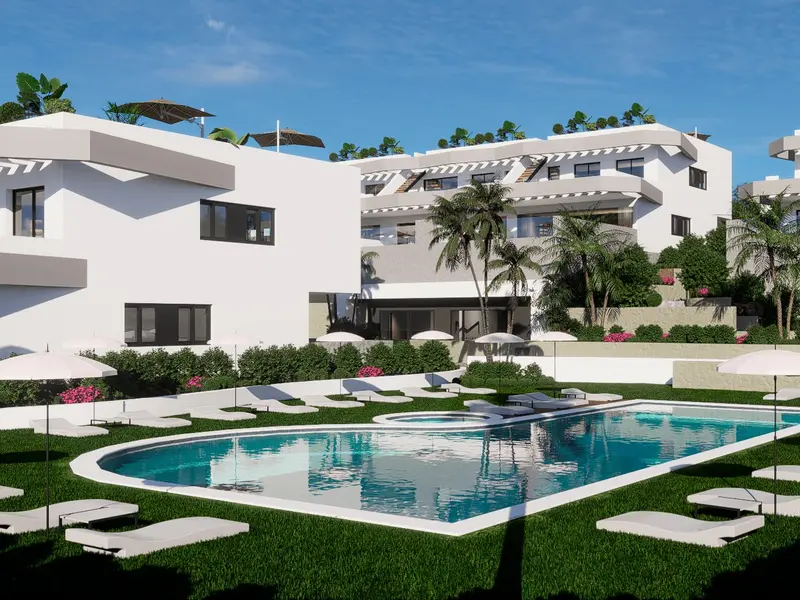 Bungalow planta alta en Finestrat, Costa Blanca