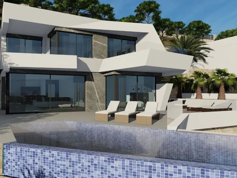 Villa de 4 dormitorios en Calpe, Costa Blanca — foto 5 de 13