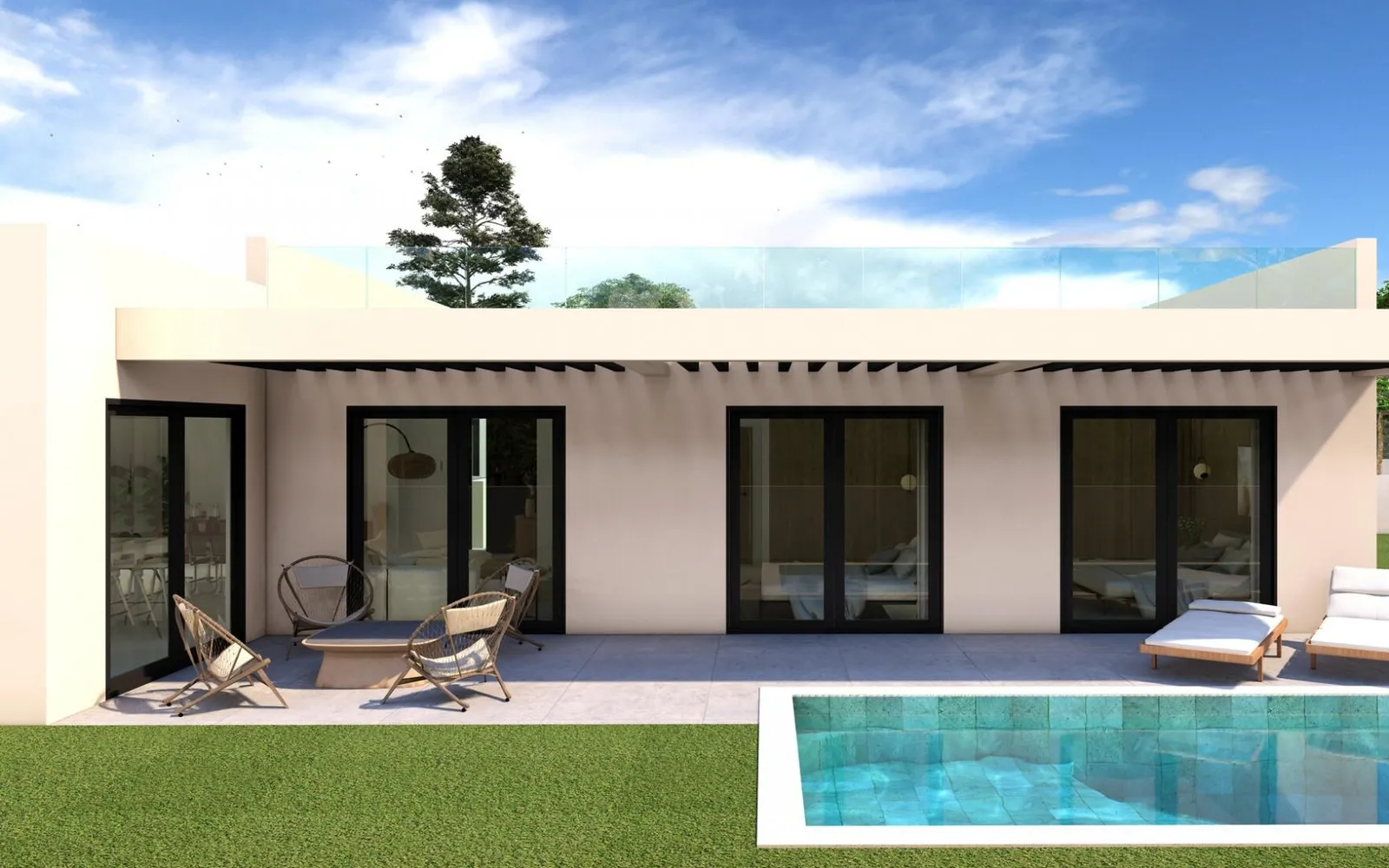 Villa de 3 dormitorios en Finestrat, Costa Blanca — foto 1 de 30