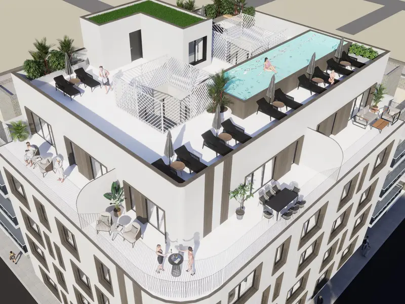 Apartamento de 2 dormitorios en Torrevieja, Costa Blanca — foto 12 de 18