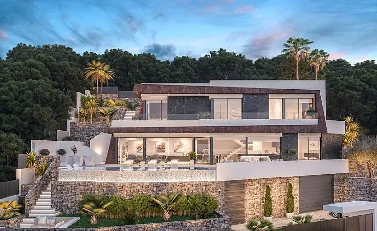Вилла de 4 dormitorios en Calpe, Costa Blanca — фото 3 из 9
