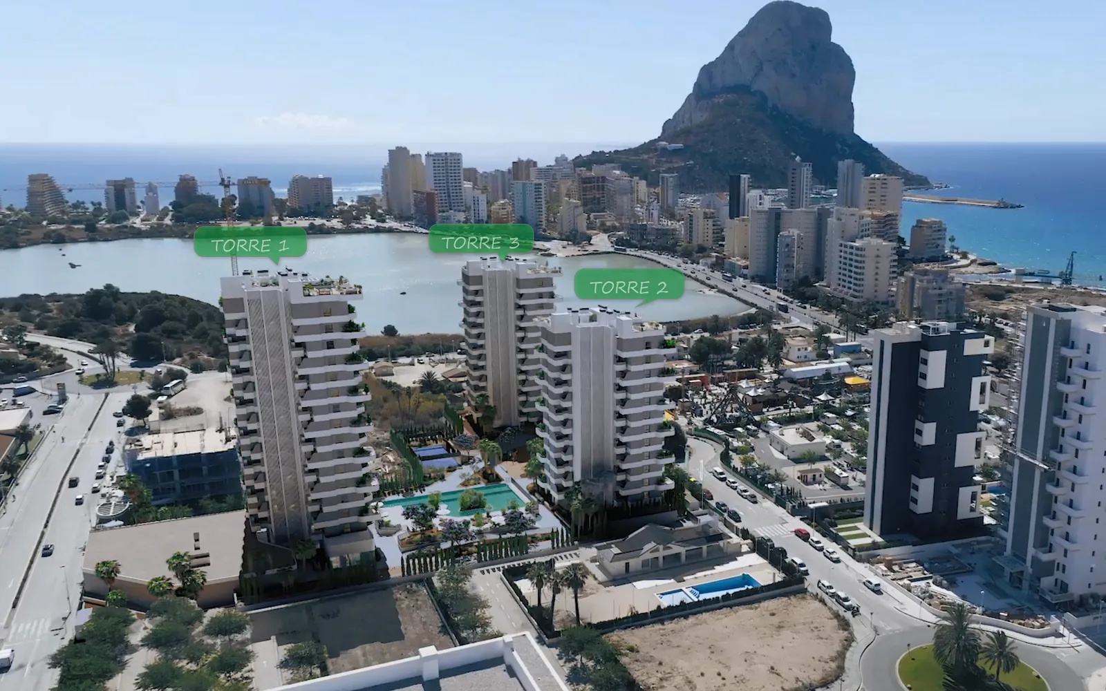Apartamento de 3 dormitorios en Calpe, Costa Blanca — foto 1 de 1