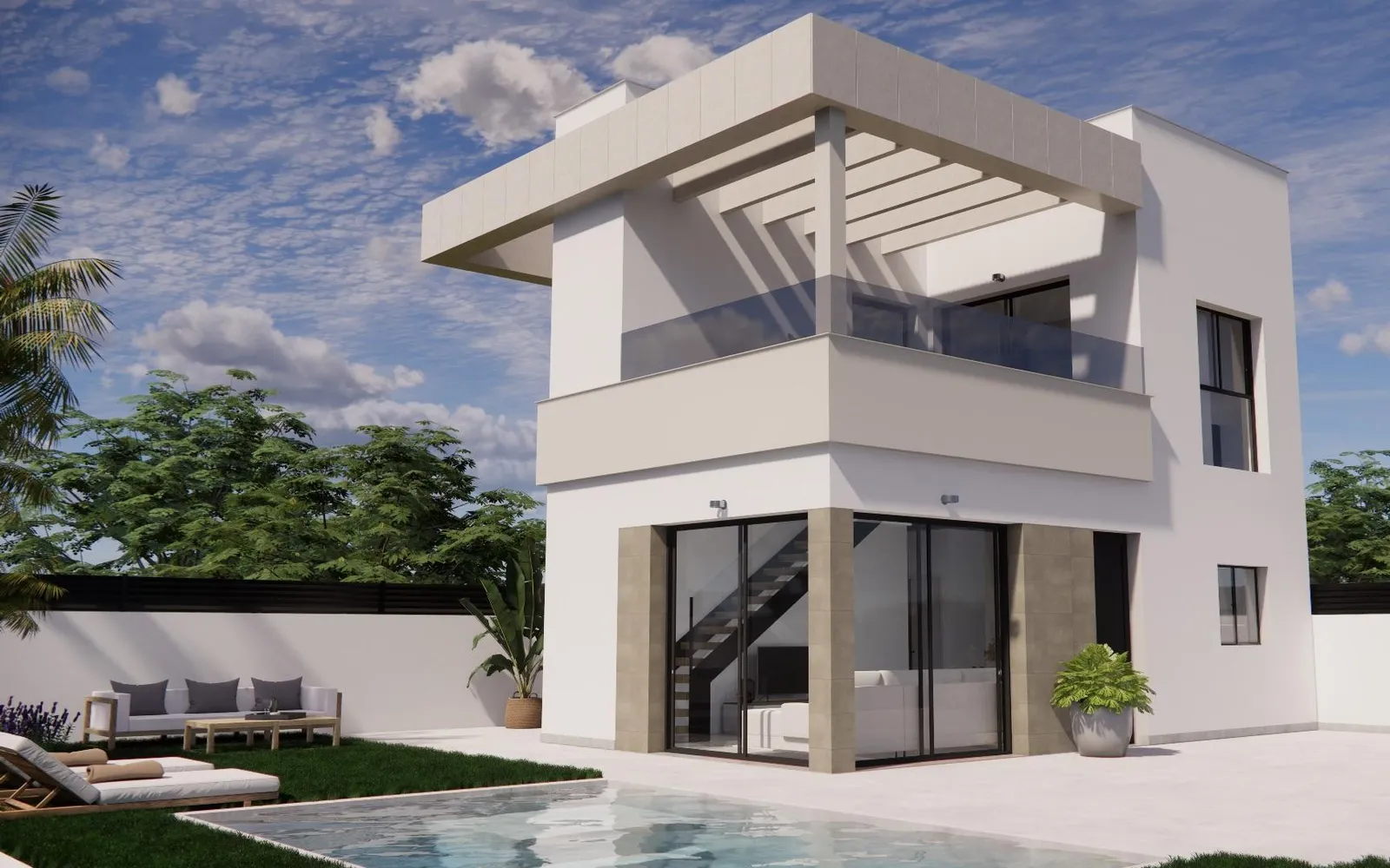 Villa de 3 dormitorios en Orihuela, Costa Blanca — foto 1 de 25